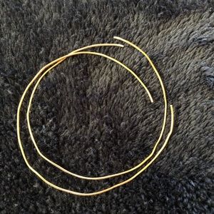 One 14k gold bangle broken On hold
